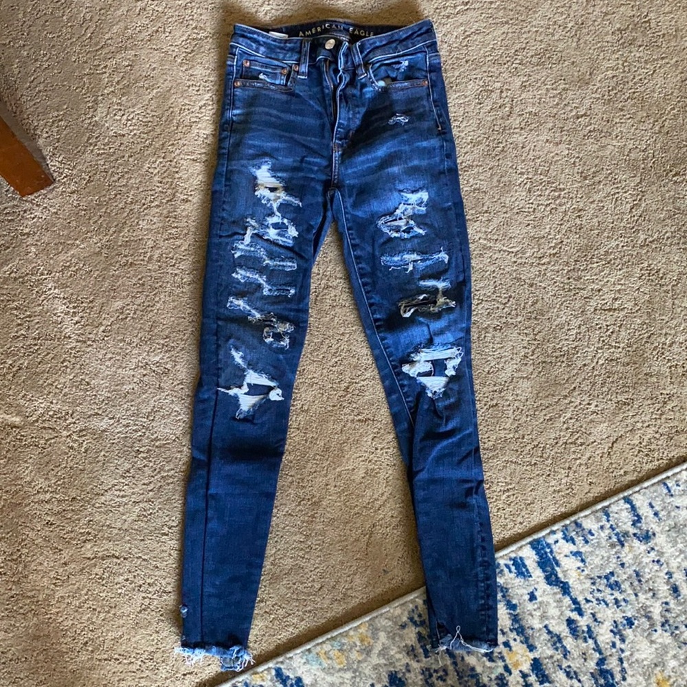 American Eagle Super Hi-Rise Jegging